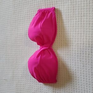 VS Hot Pink Strapless Swim Top 💕